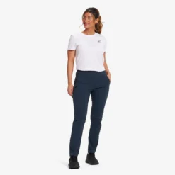 Breezy Outdoor Stretch Pants Damen Deep Navy