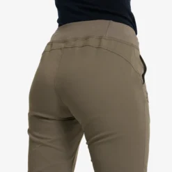 Breezy Outdoor Stretch Pants Damen Light Moss Gray