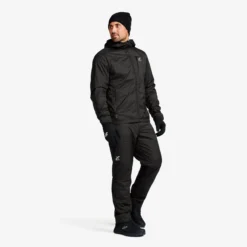Brisk Tech Fleece-lined Jacket Herren Black