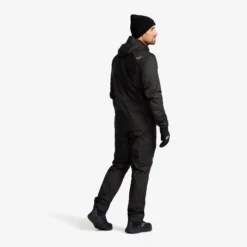 Brisk Tech Fleece-lined Jacket Herren Black