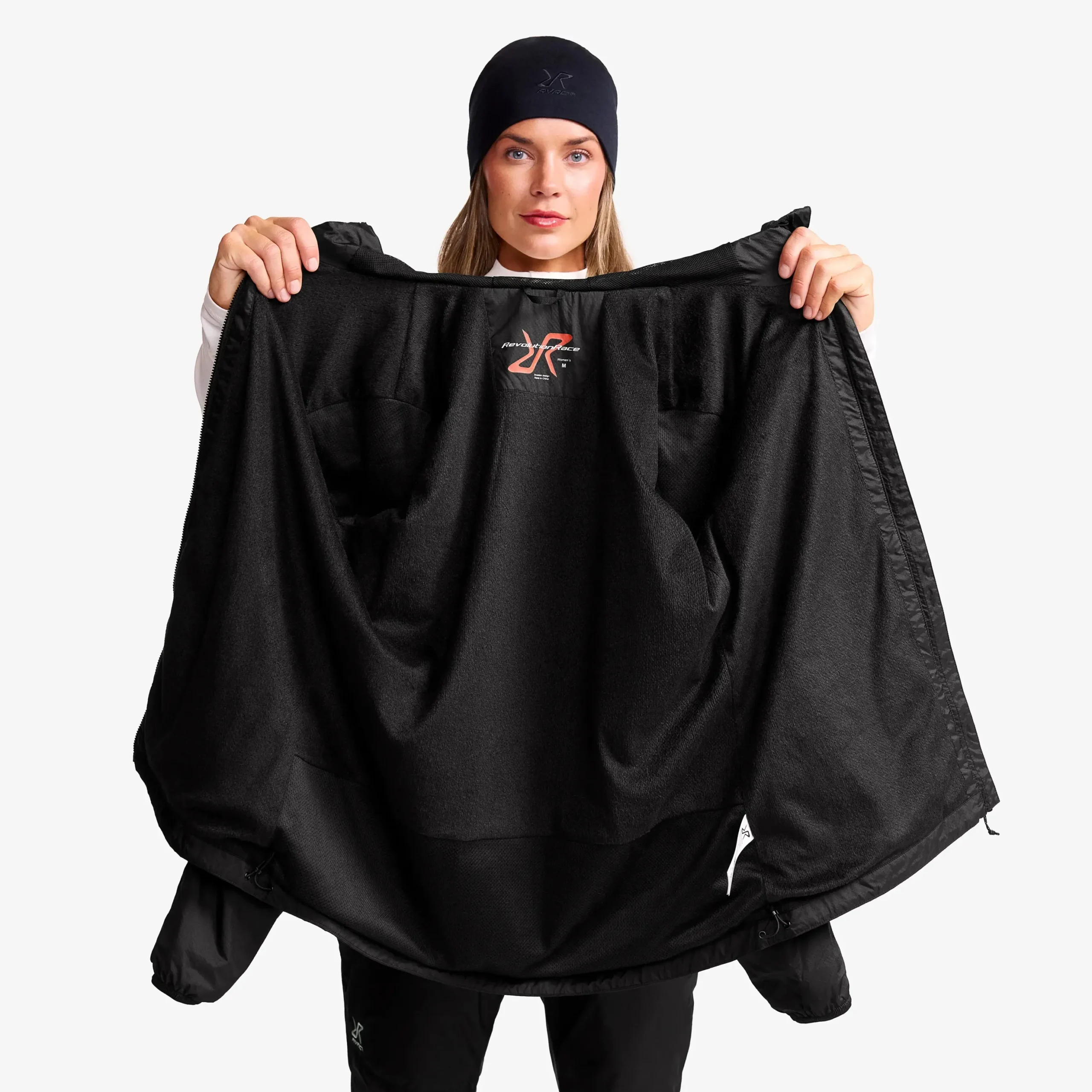 Brisk Tech Fleece-lined Jacket Damen Black