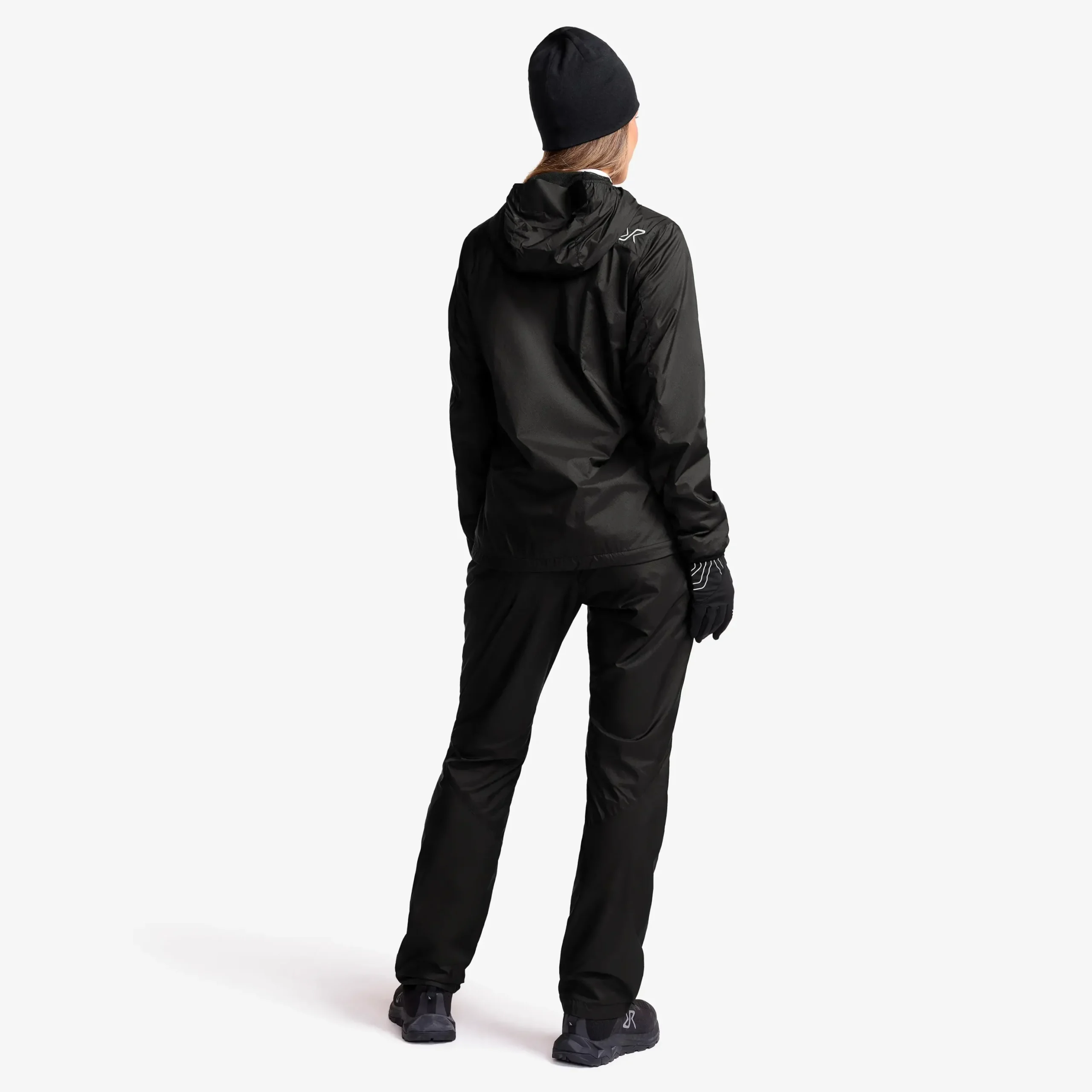 Brisk Tech Fleece-lined Jacket Damen Black
