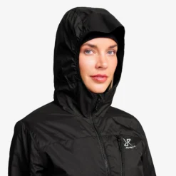 Brisk Tech Fleece-lined Jacket Damen Black