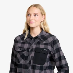 Campfire Shirt Damen Black/Anthracite