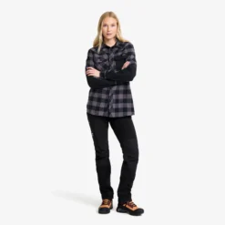 Campfire Shirt Damen Black/Anthracite