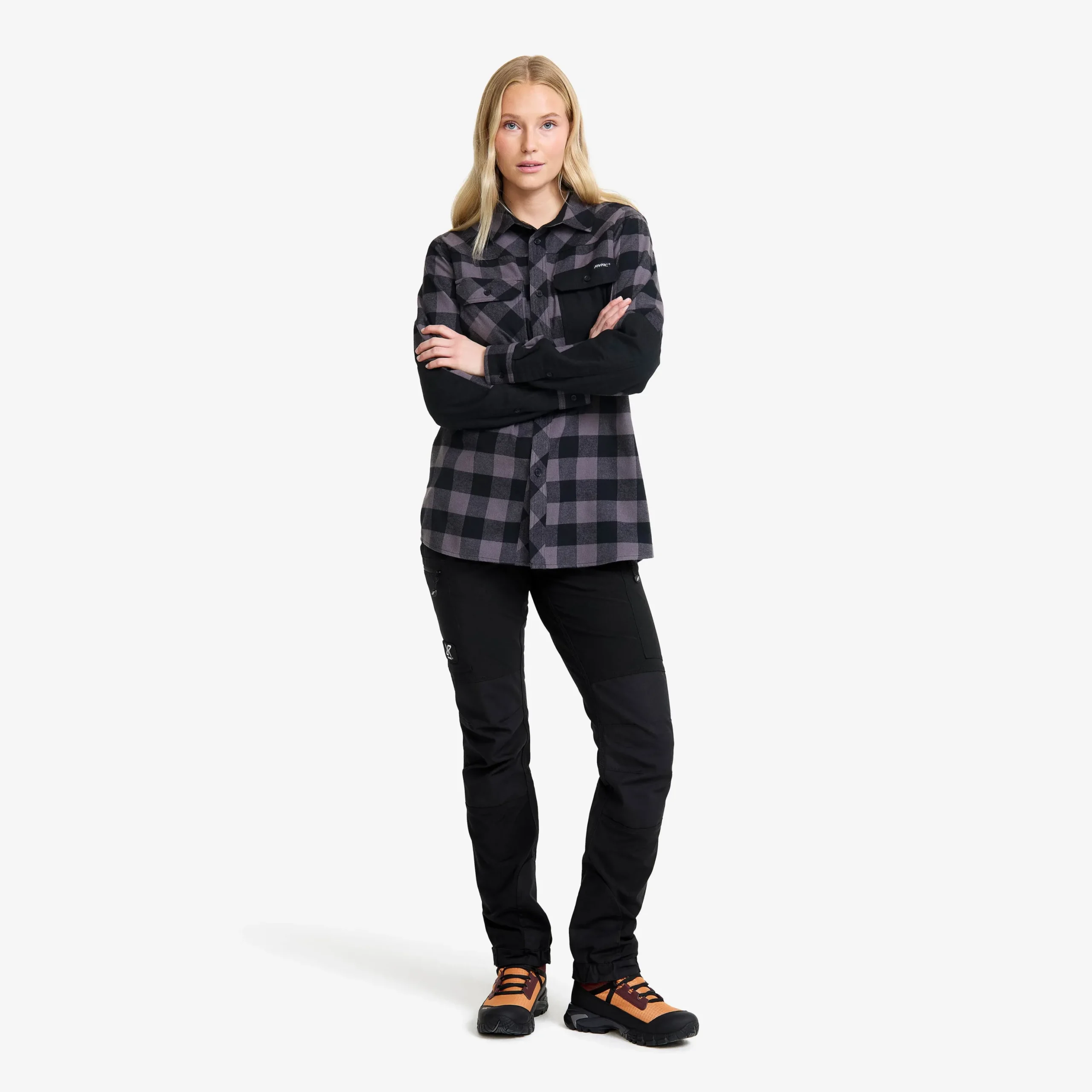 Campfire Shirt Damen Black/Anthracite