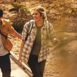 Campfire Shirt Damen Brindle/Oatmeal