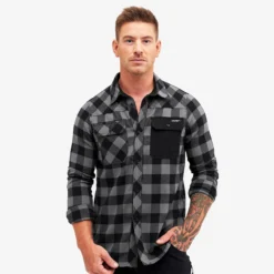 Campfire Shirt Herren Black/Anthracite
