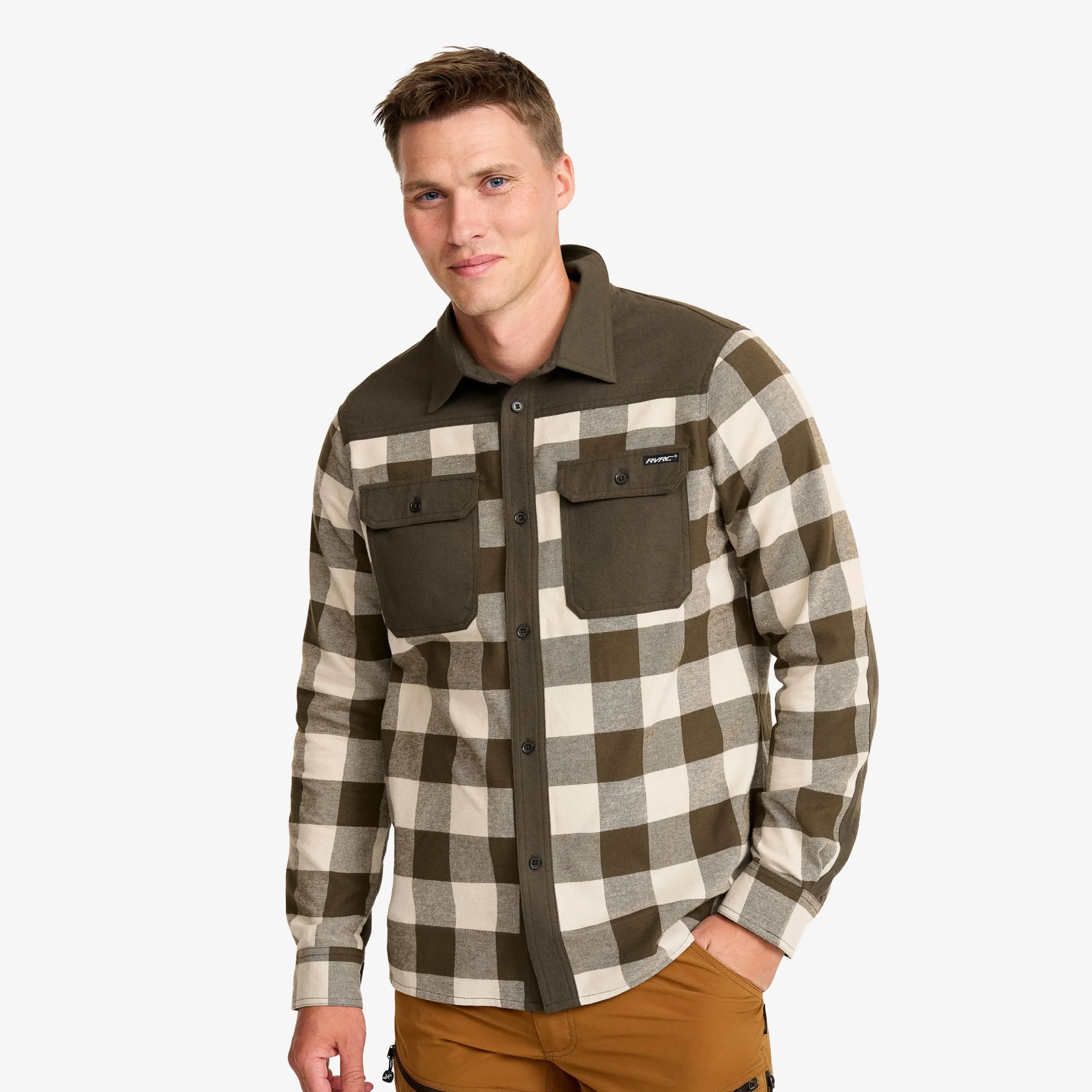 Campfire Shirt Herren Mud/Peyote