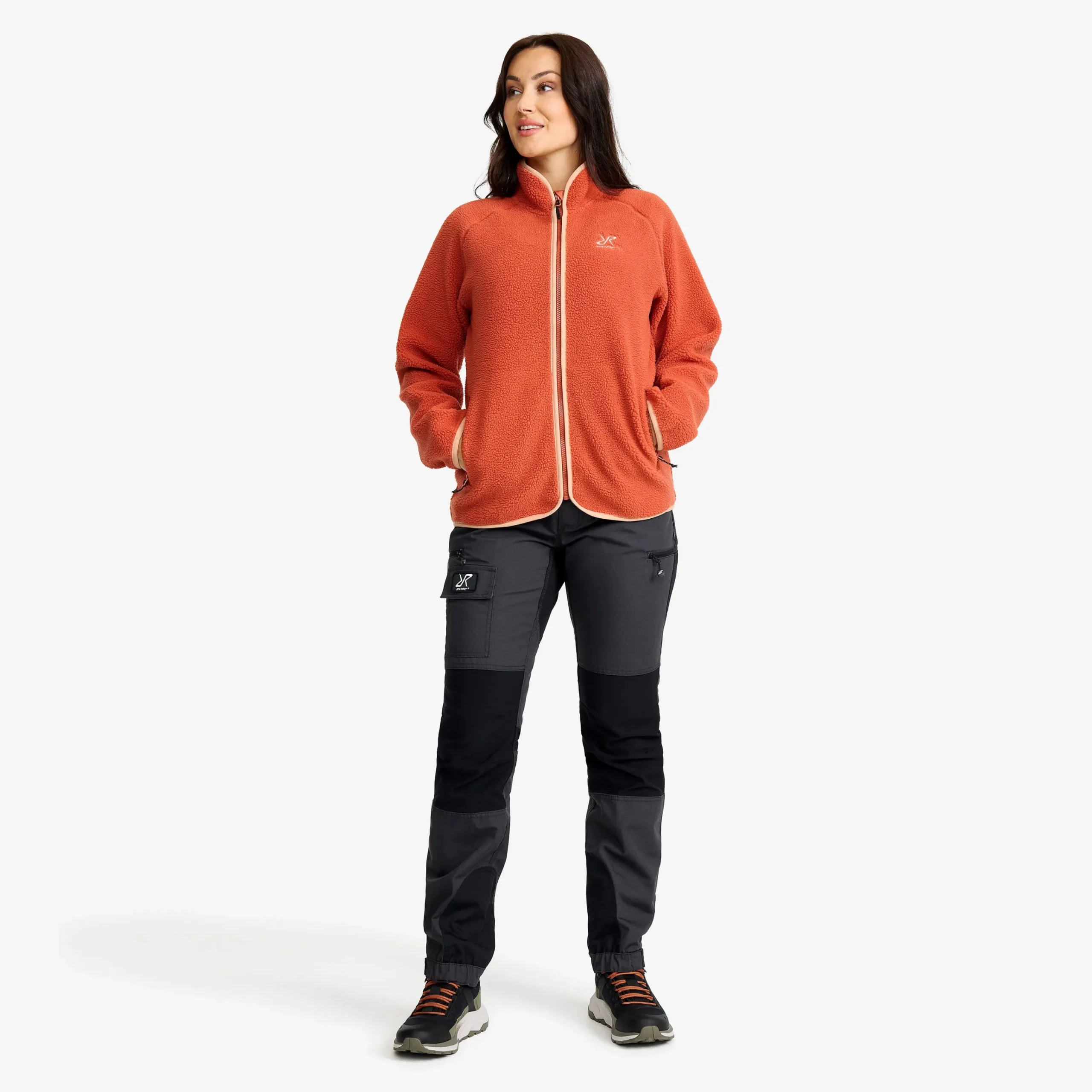 Canyon Full-zip Pile Fleece Damen Bruschetta/Maple Sugar
