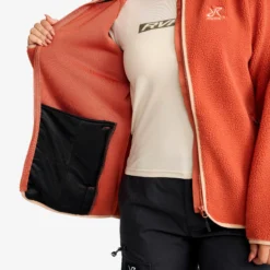 Canyon Full-zip Pile Fleece Damen Bruschetta/Maple Sugar