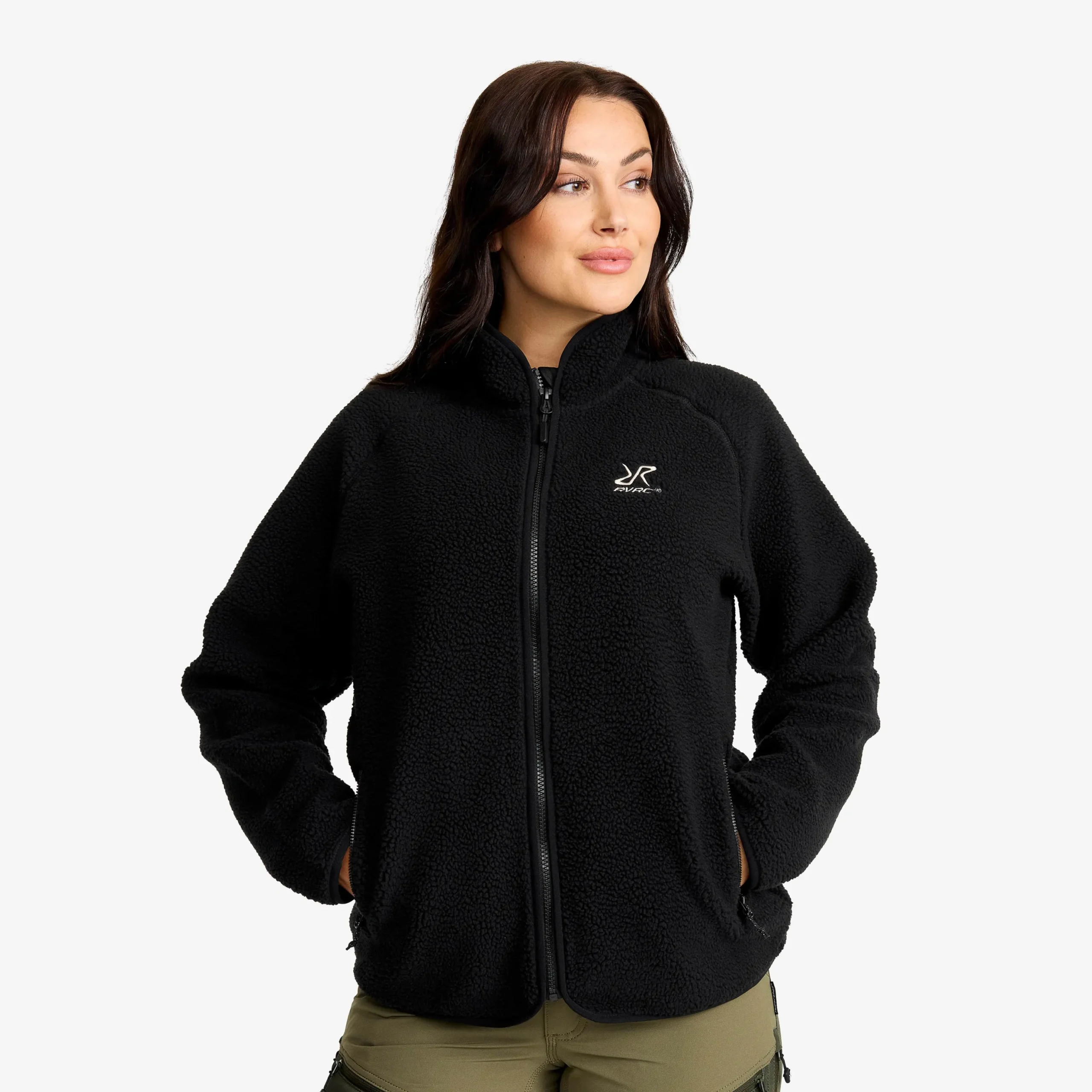 Canyon Full-zip Pile Fleece Damen Black
