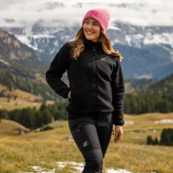 Canyon Full-zip Pile Fleece Damen Black