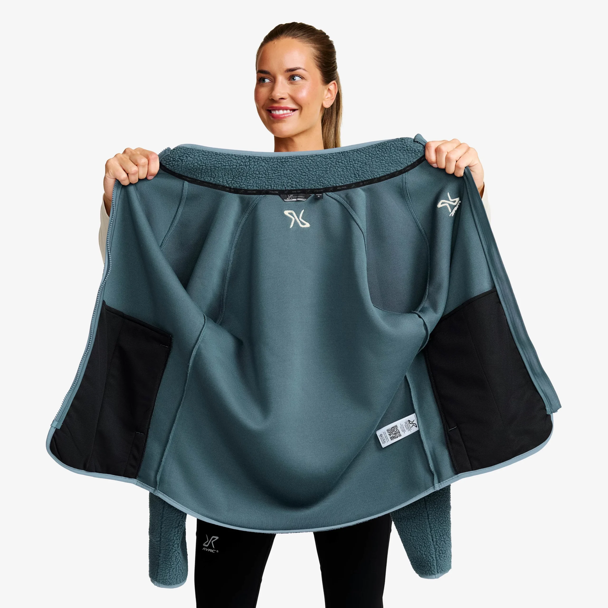 Canyon Full-zip Pile Fleece Damen Orion Blue/Blue Mirage