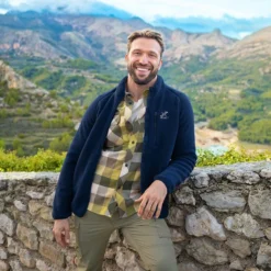 Canyon Full-zip Pile Fleece Herren Navy