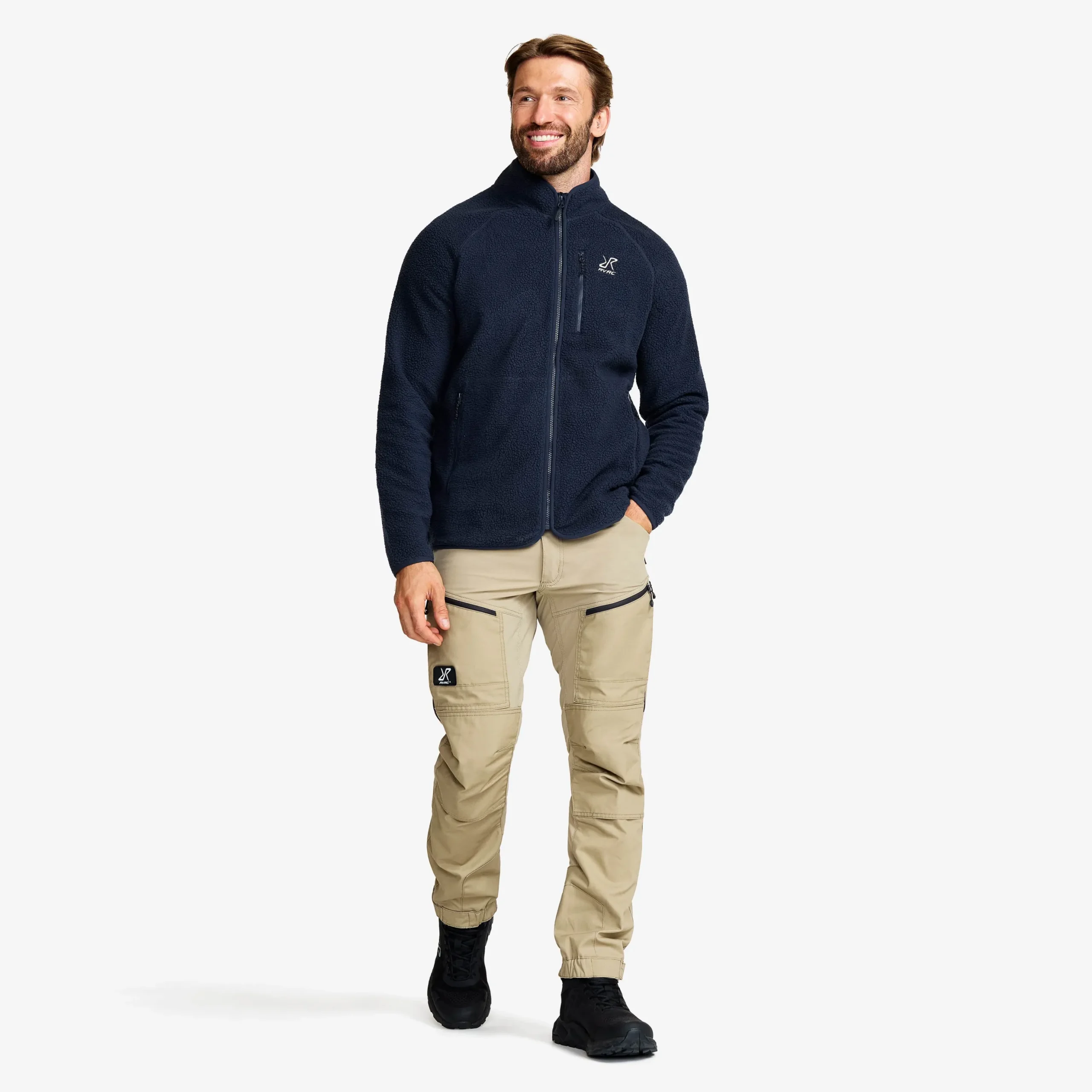 Canyon Full-zip Pile Fleece Herren Navy