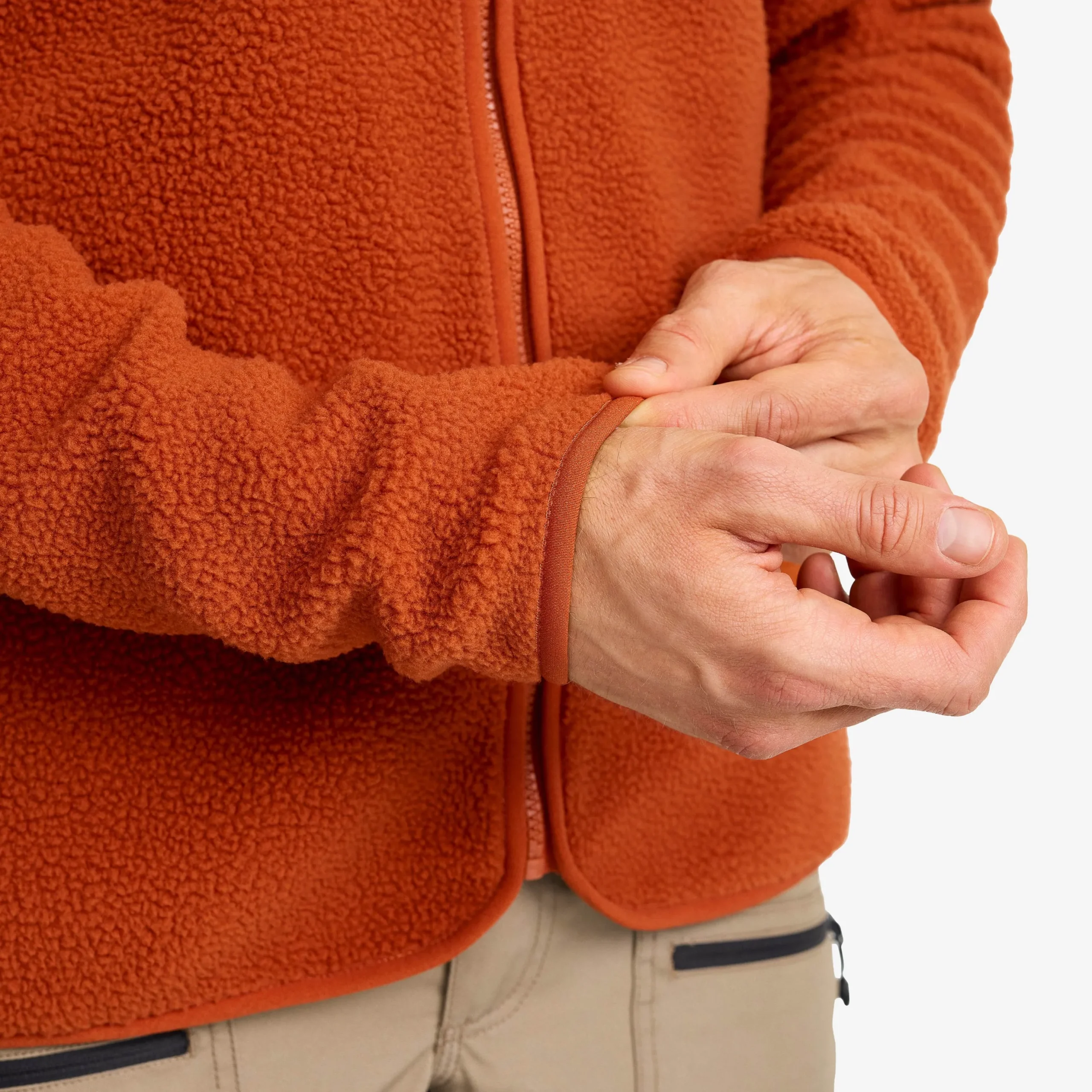 Canyon Full-zip Pile Fleece Herren Terracotta Brown
