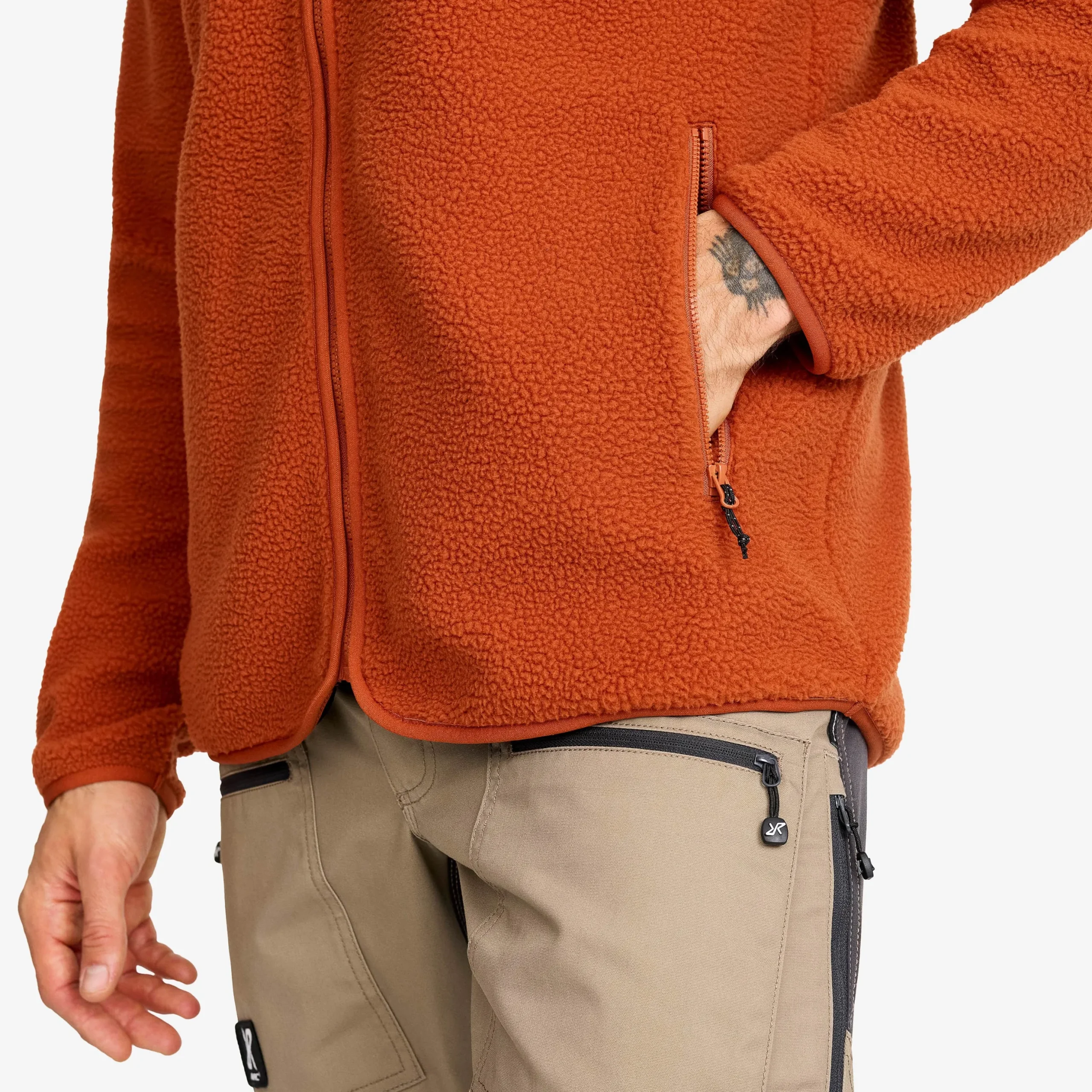 Canyon Full-zip Pile Fleece Herren Terracotta Brown