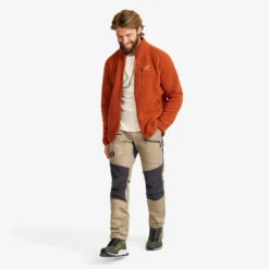 Canyon Full-zip Pile Fleece Herren Terracotta Brown