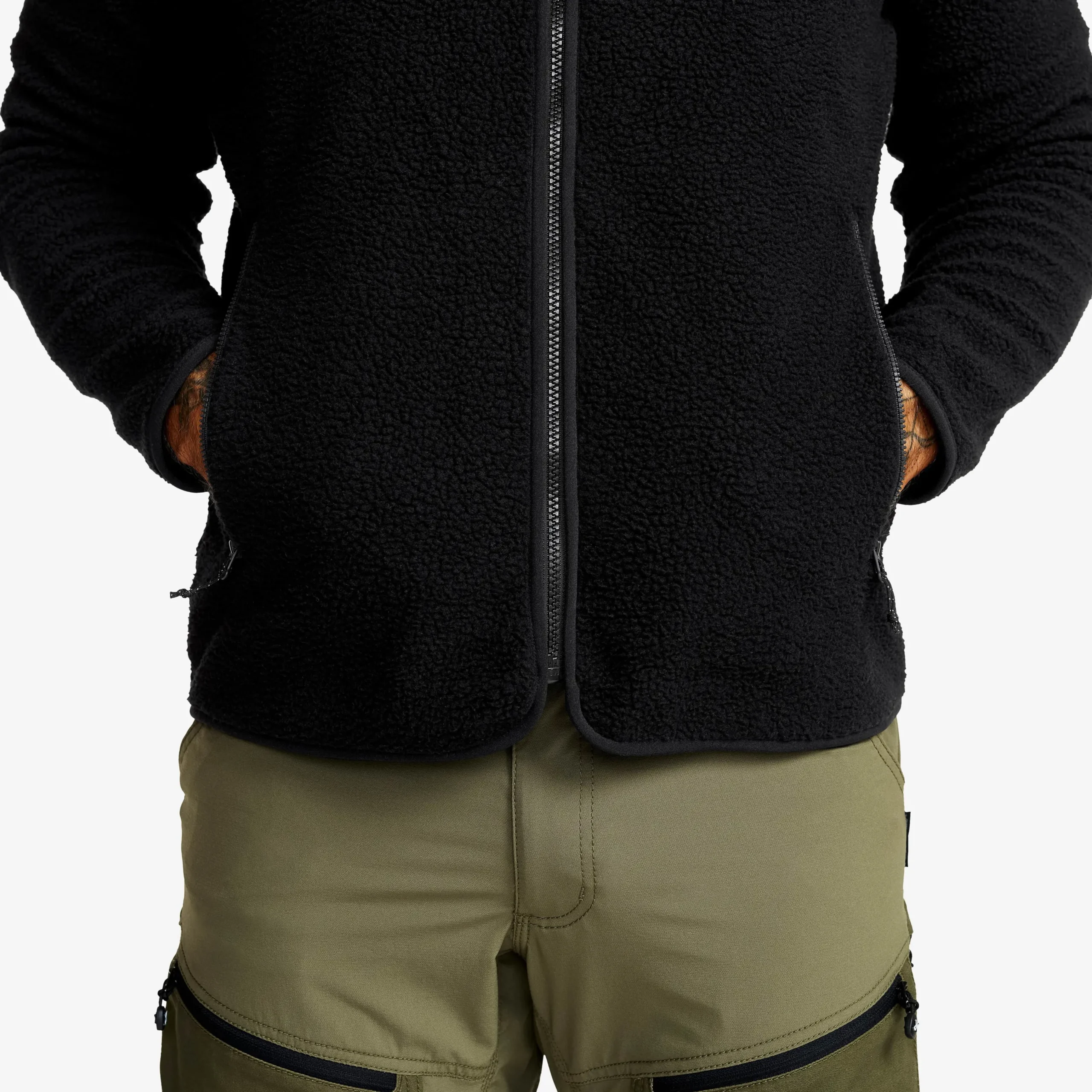 Canyon Full-zip Pile Fleece Herren Black