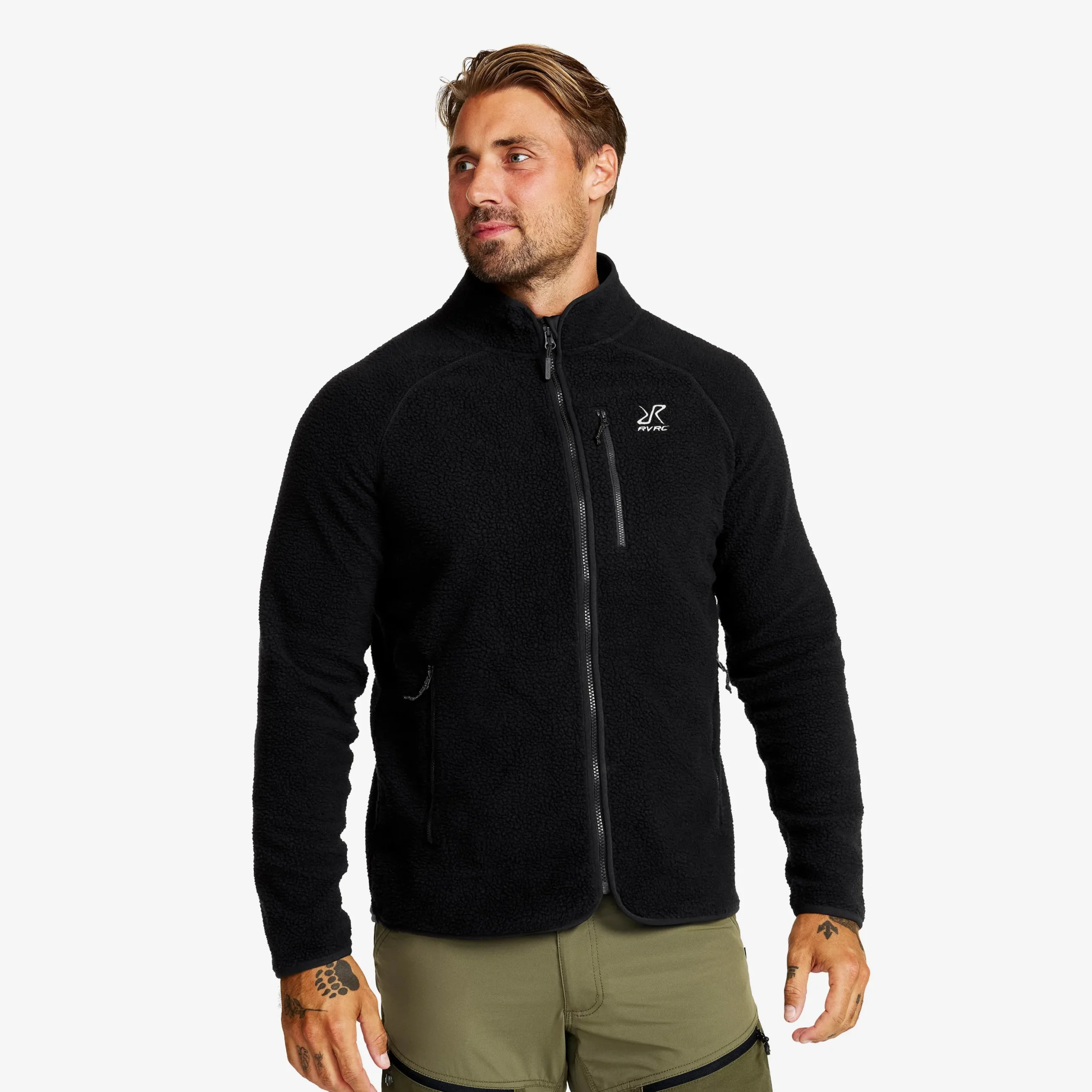 Canyon Full-zip Pile Fleece Herren Black