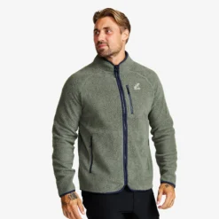 Canyon Full-zip Pile Fleece Herren Castor Gray/Navy