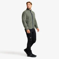 Canyon Full-zip Pile Fleece Herren Castor Gray/Navy