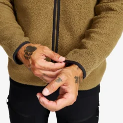 Canyon Full-zip Pile Fleece Herren Kangaroo Brown