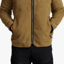 Canyon Full-zip Pile Fleece Herren Kangaroo Brown