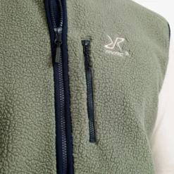Canyon Full-zip Pile Fleece Vest Herren Castor Gray/Navy