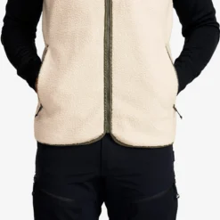 Canyon Full-zip Pile Fleece Vest Herren Peyote/Thyme