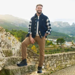 Canyon Full-zip Pile Fleece Vest Herren Navy