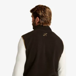 Canyon Full-zip Pile Fleece Vest Herren Espresso