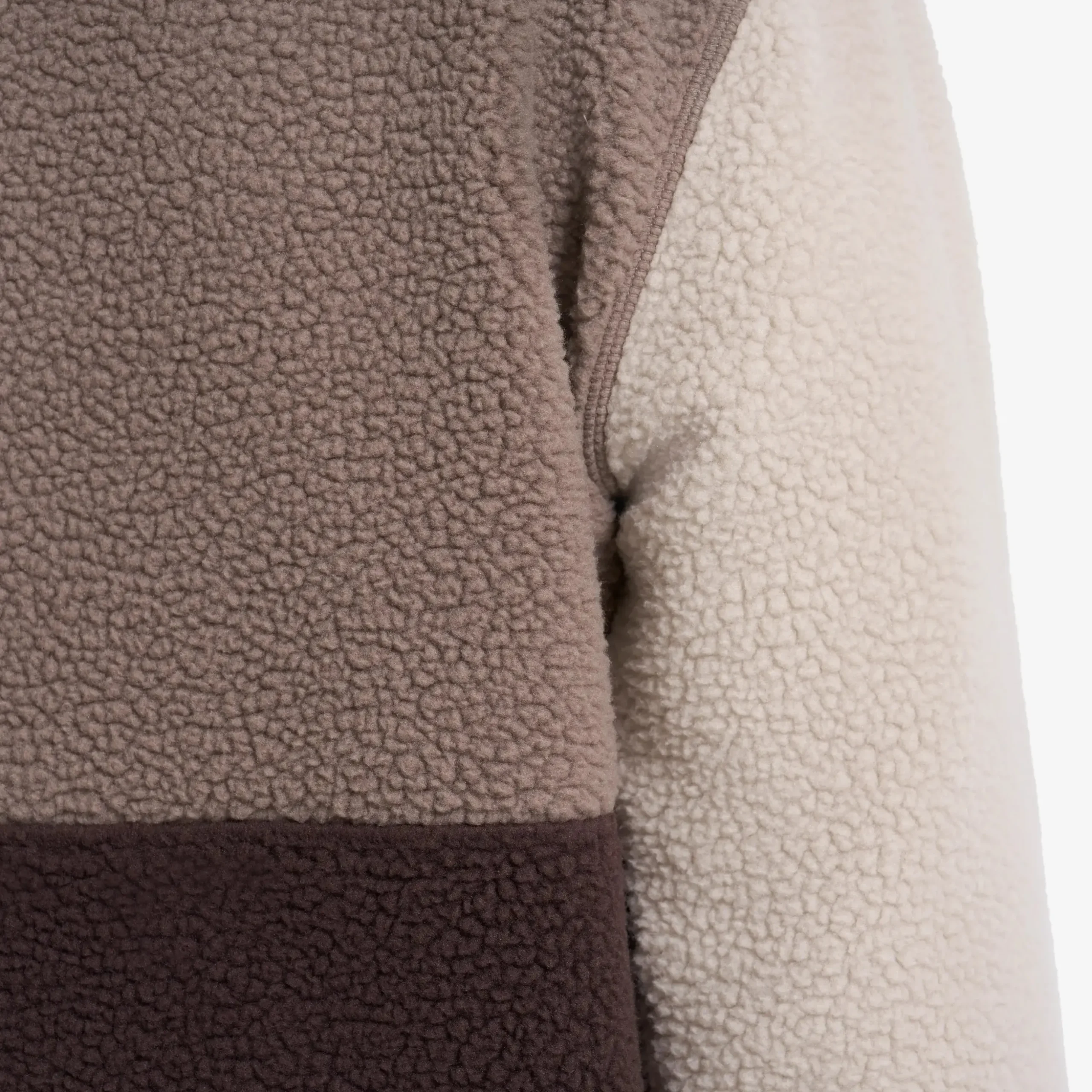 Canyon Half-zip Pile Fleece Damen Seal Brown/Peyote