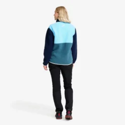 Canyon Half-zip Pile Fleece Damen Navy/Alaskan Blue