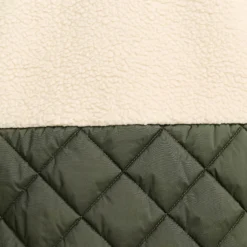 Canyon Hybrid Pile Fleece Damen Oatmeal/Kambaba Green