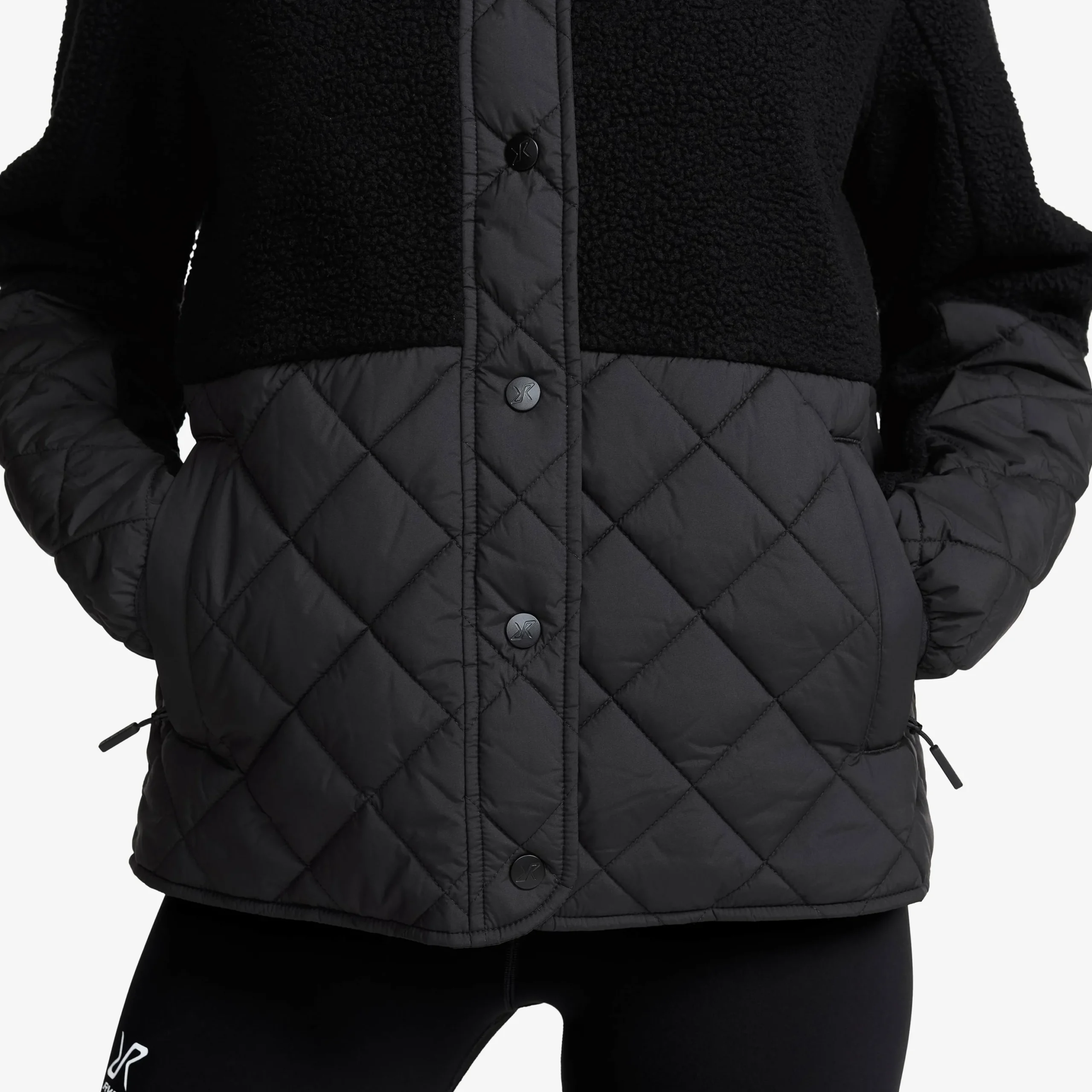 Canyon Hybrid Pile Fleece Damen Black
