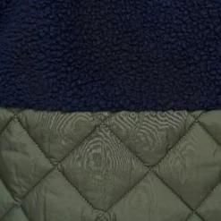 Canyon Hybrid Pile Fleece Herren Navy/Kambaba Green