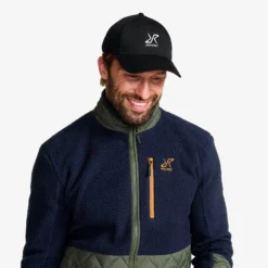 Canyon Hybrid Pile Fleece Herren Navy/Kambaba Green