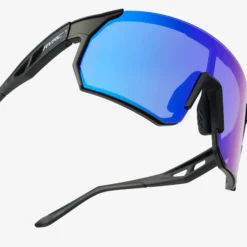 Castor Polarized Sports Sunglasses Black/Green Blue