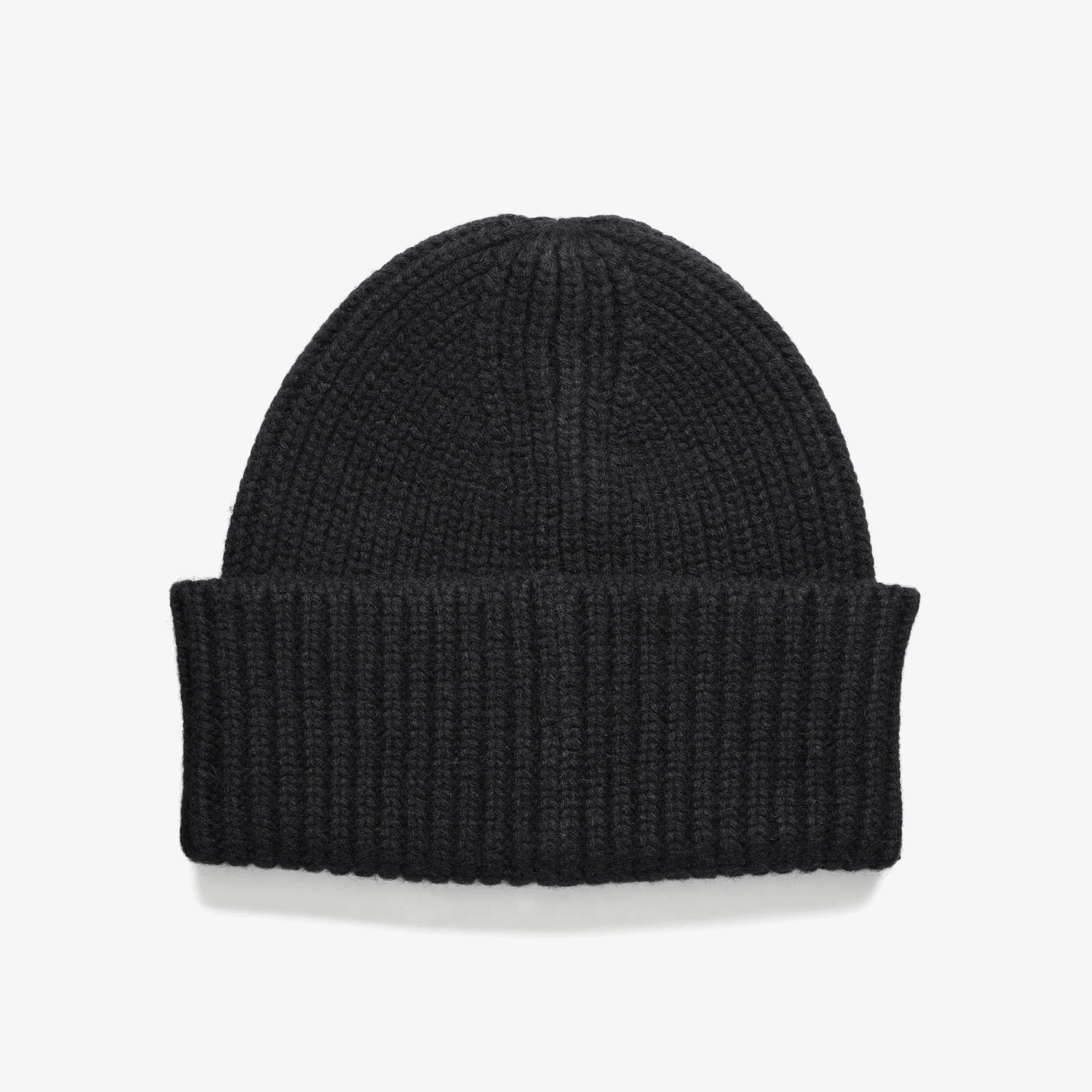 Chunky Wool Beanie Black
