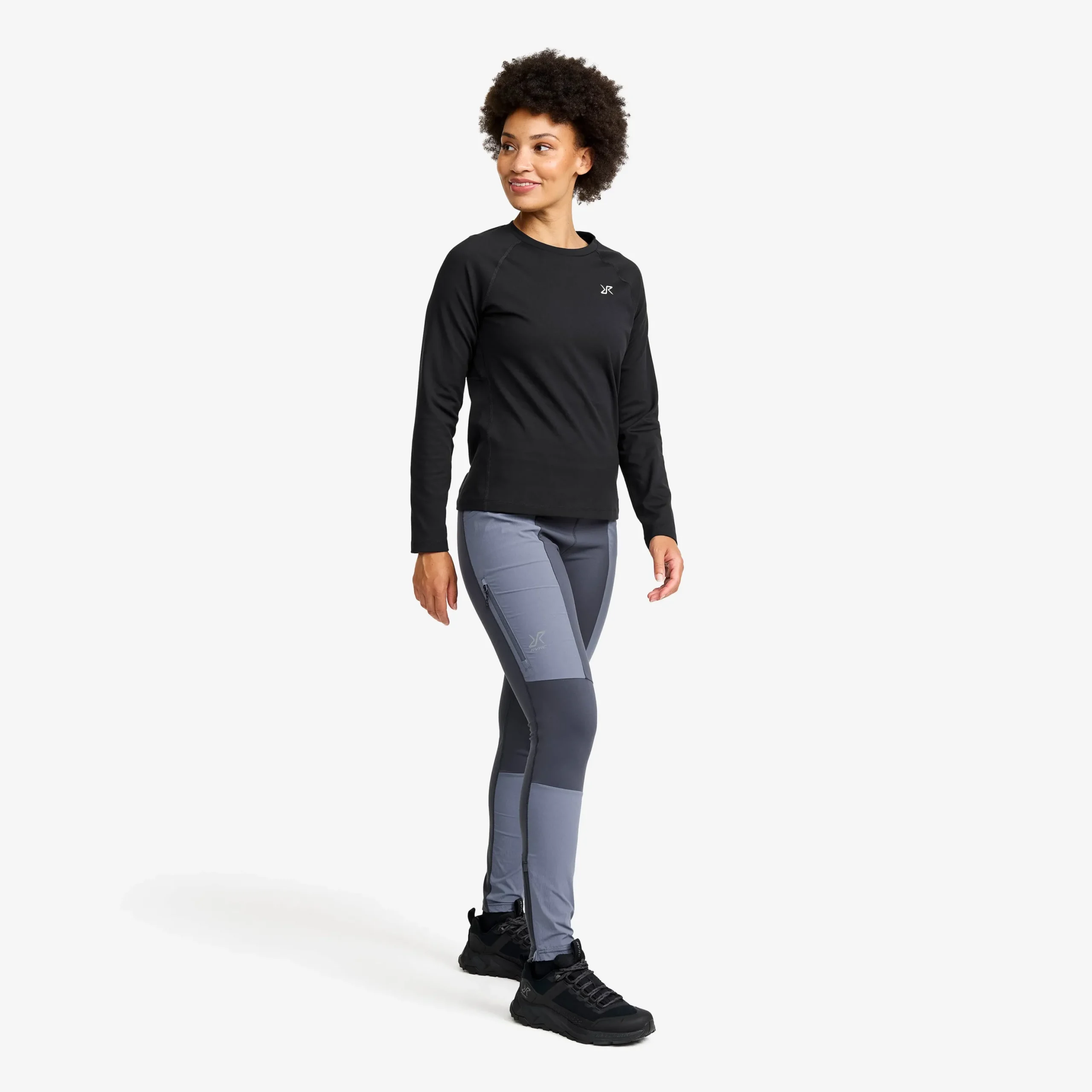 Cliff Pocket Wind Leggings Damen India Ink
