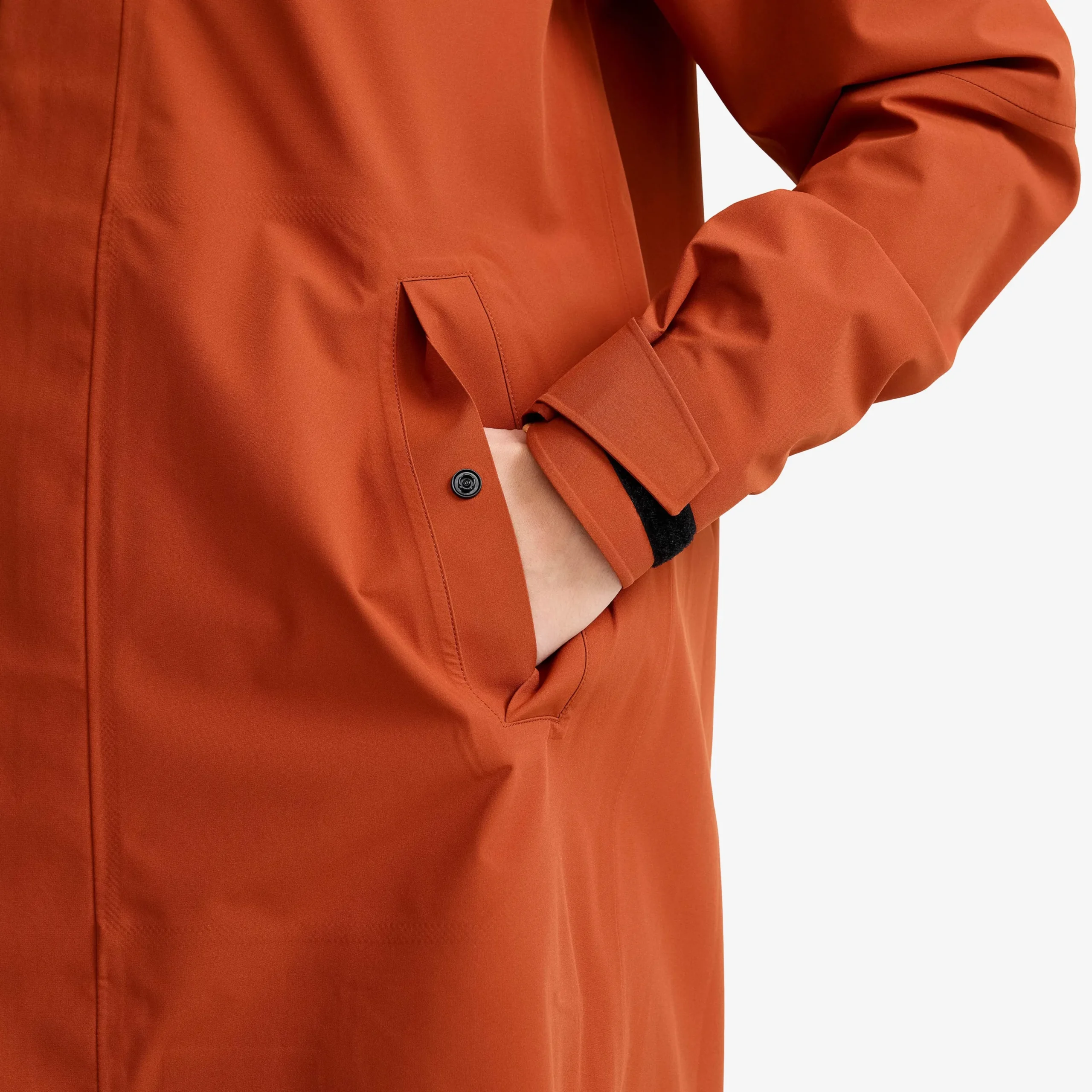 Cloud 3L Long Shell Parka Damen Rusty Orange