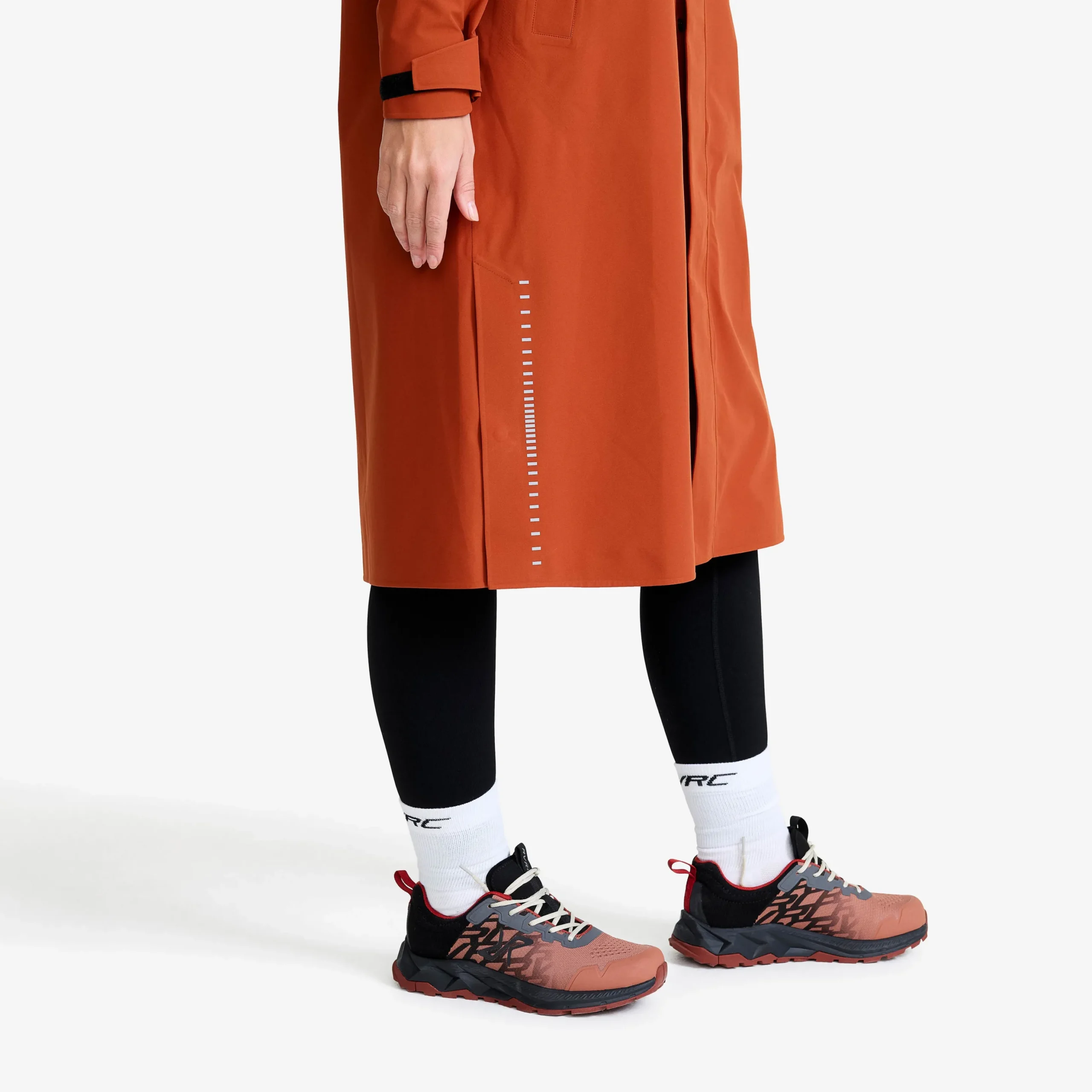 Cloud 3L Long Shell Parka Damen Rusty Orange
