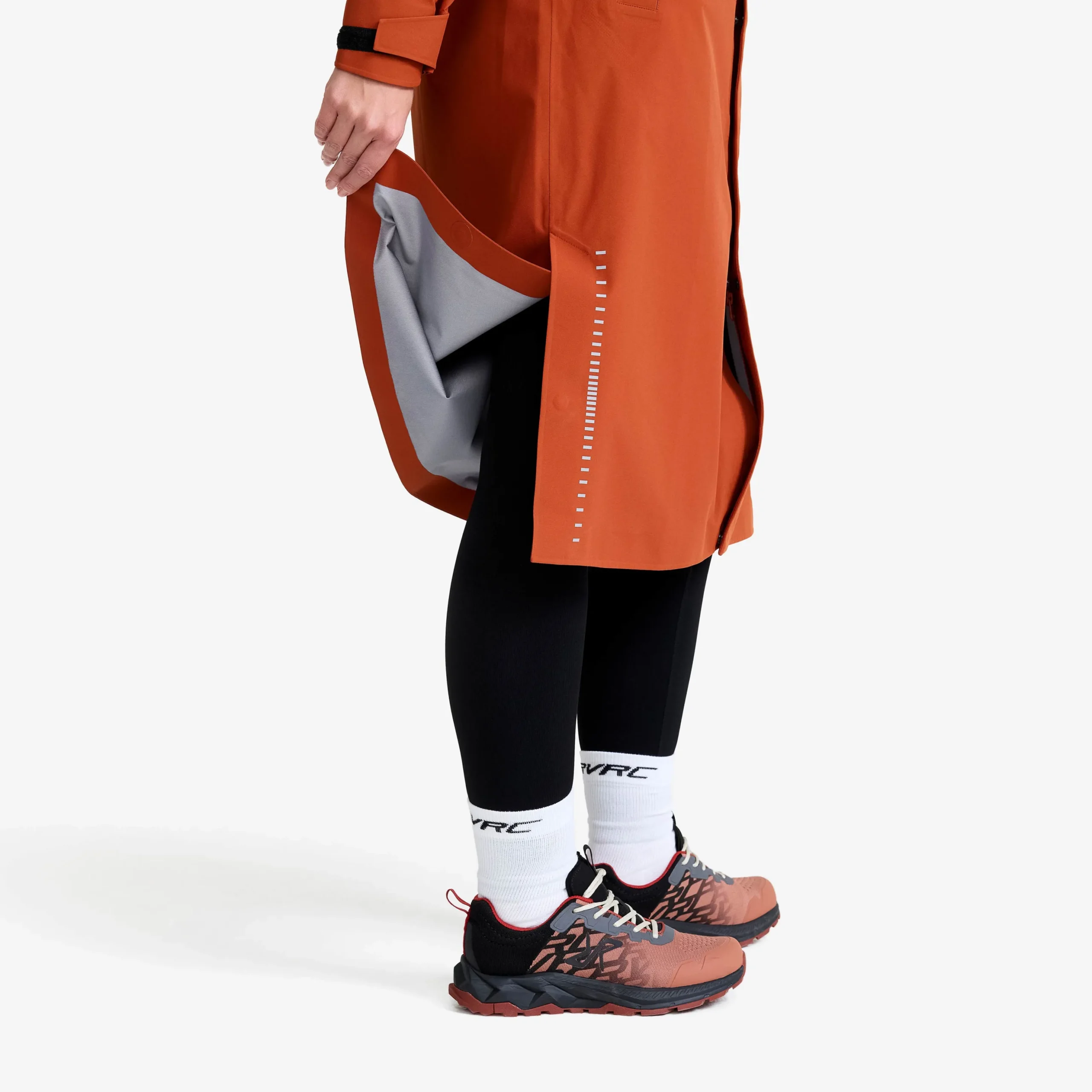 Cloud 3L Long Shell Parka Damen Rusty Orange