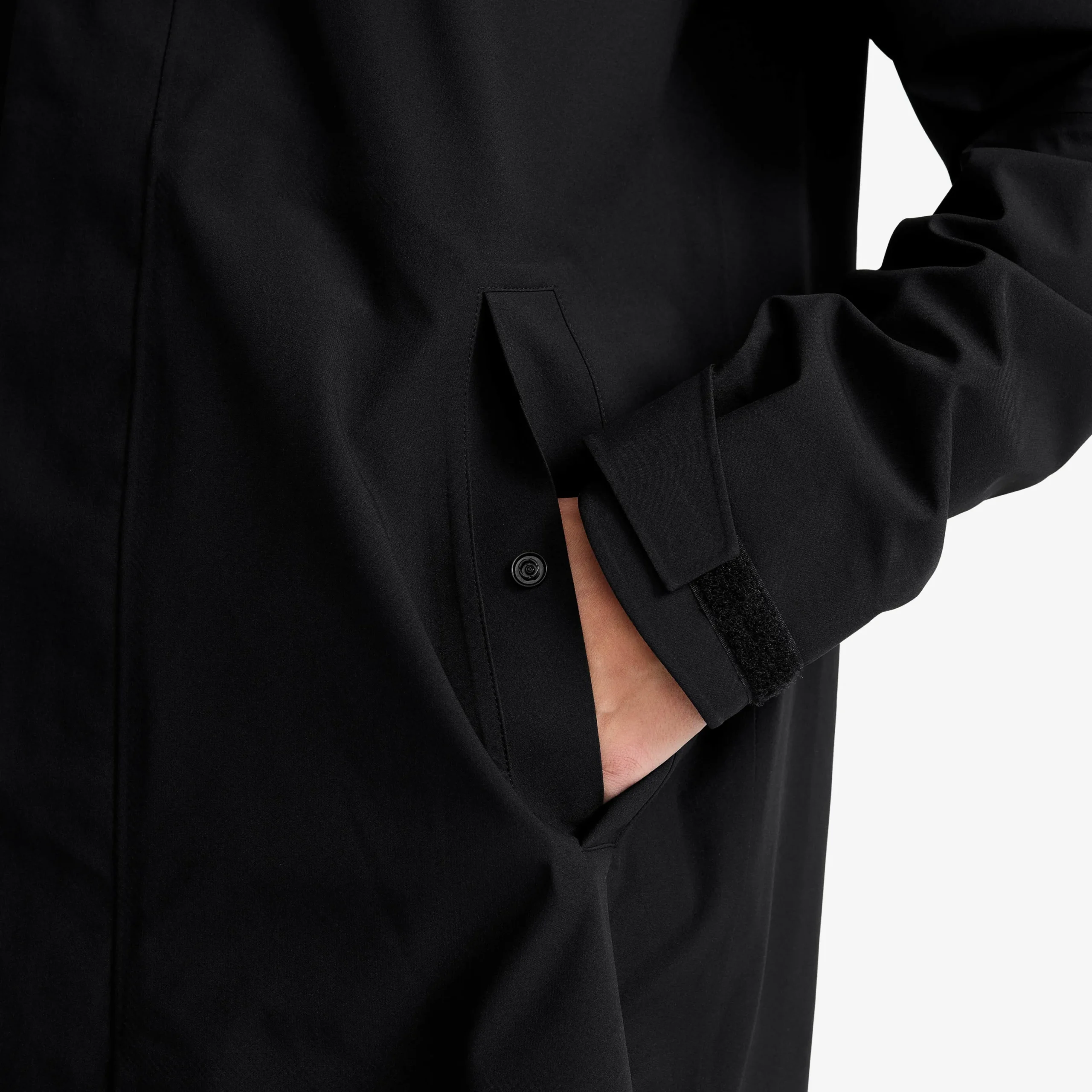 Cloud 3L Long Shell Parka Damen Black