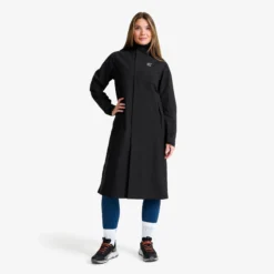 Cloud 3L Long Shell Parka Damen Black