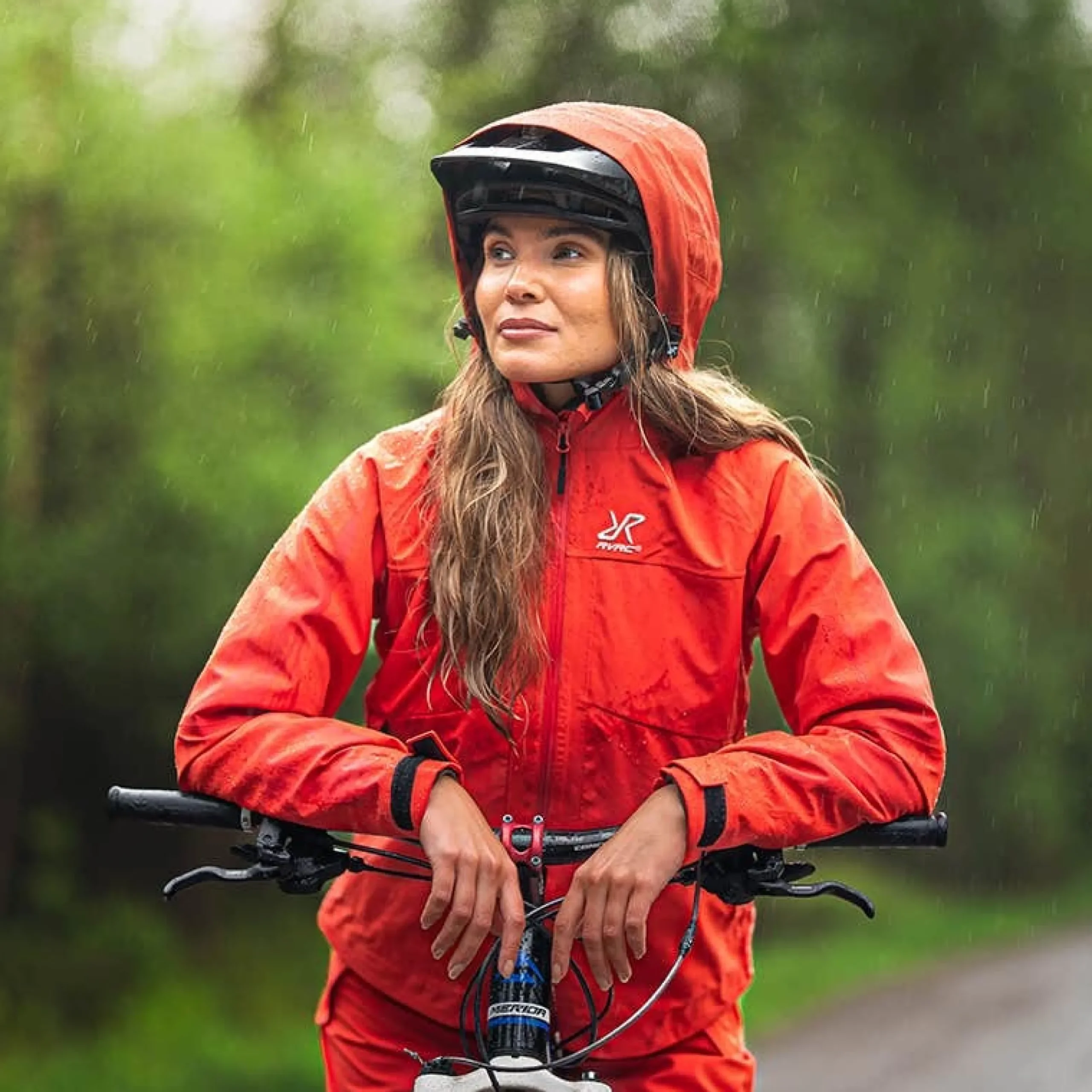 Cloud 3L Shell Jacket Damen Aurora Red