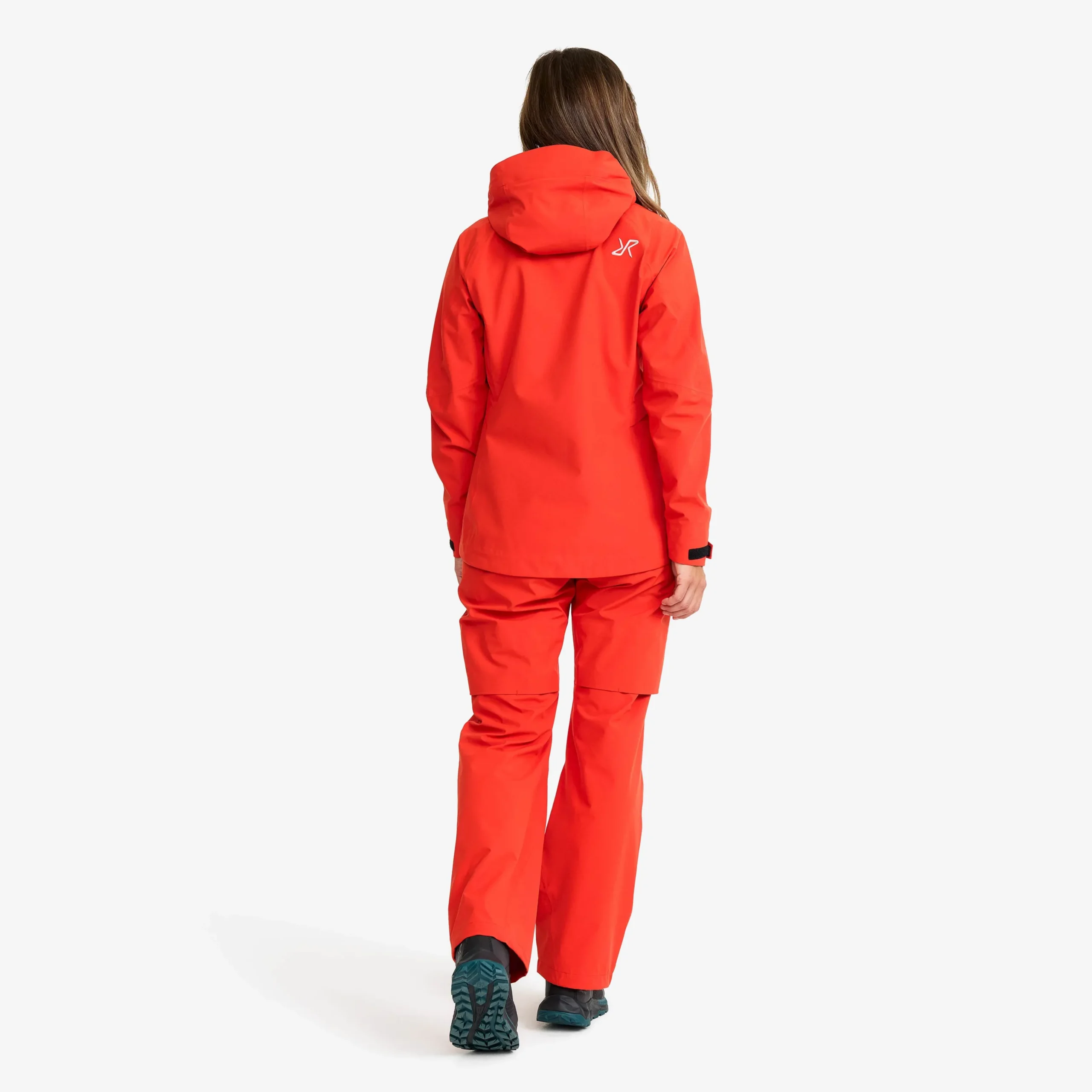Cloud 3L Shell Jacket Damen Aurora Red
