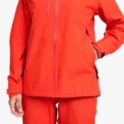 Cloud 3L Shell Jacket Damen Aurora Red